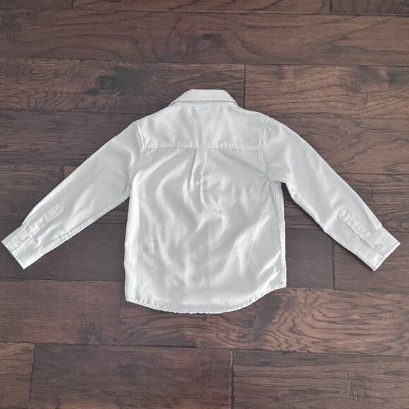 NWOT! Sovereign Code Boy’s Cotton White Button-Down Classic Dress Shirt – Size 4 - Picture 8 of 8
